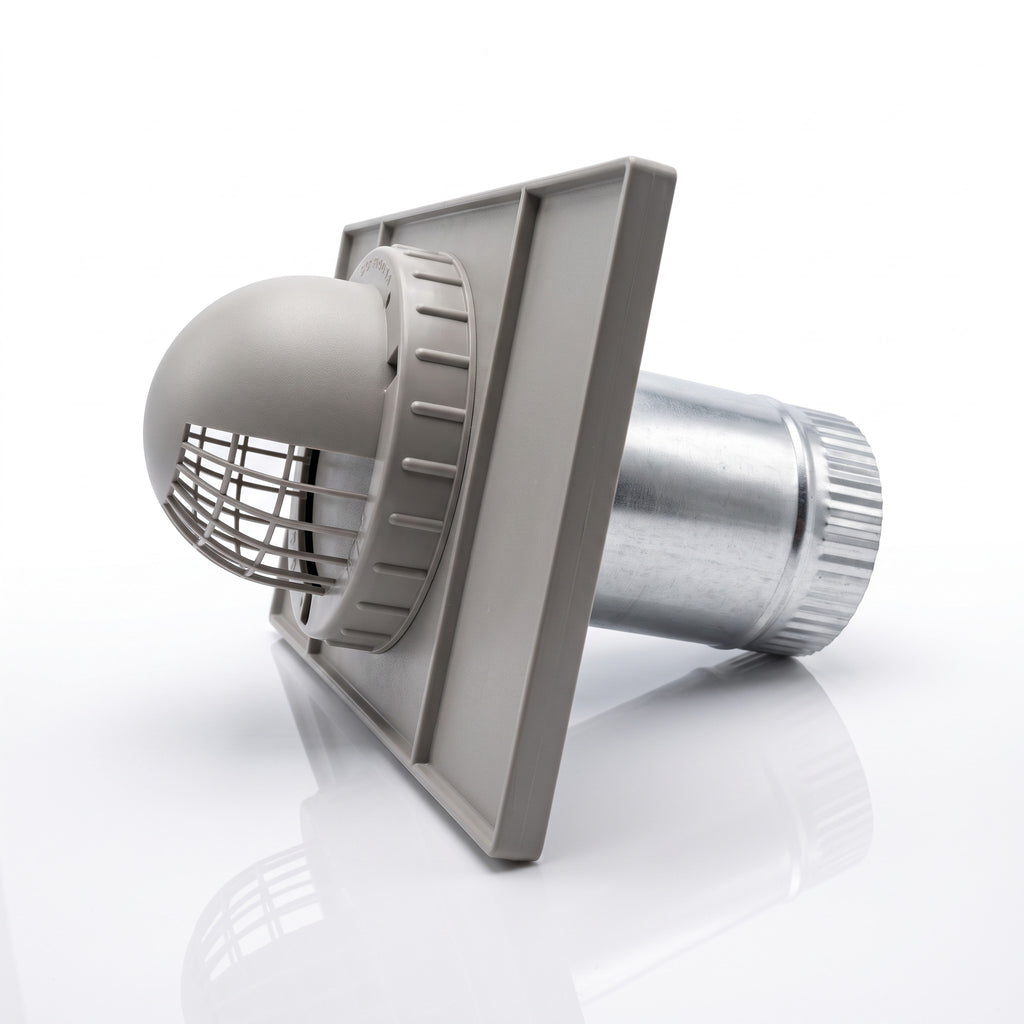 15.88" x 8" Retrofit Foundation Dryer Vent Assembly for Block Walls