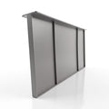 16 x 8 solid foundation plate for new construction block and poured concrete walls