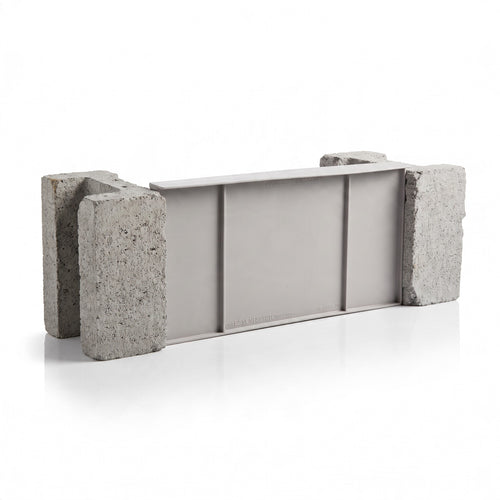16 x 8 inch solid foundation plate for new construction block and poured concrete walls