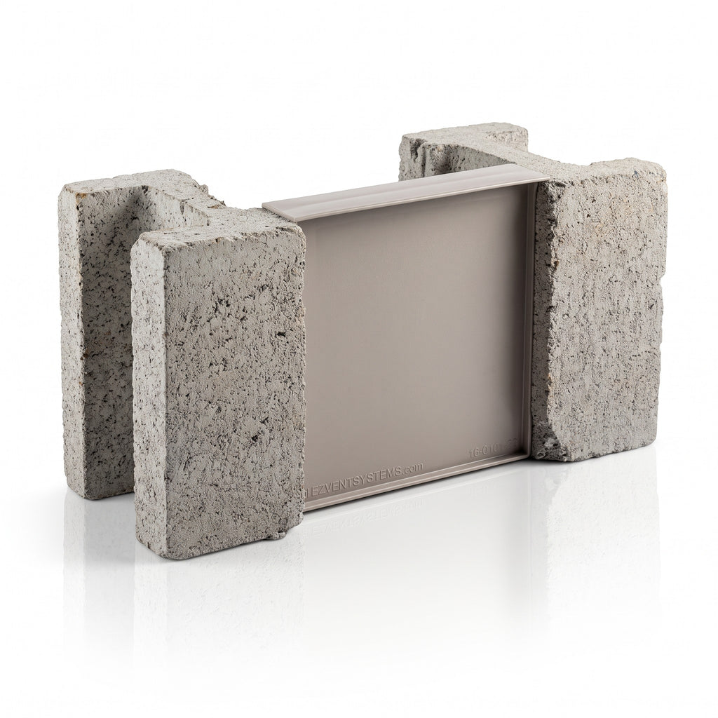 8x8 inch solid foundation plate for new construction block and poured concrete walls