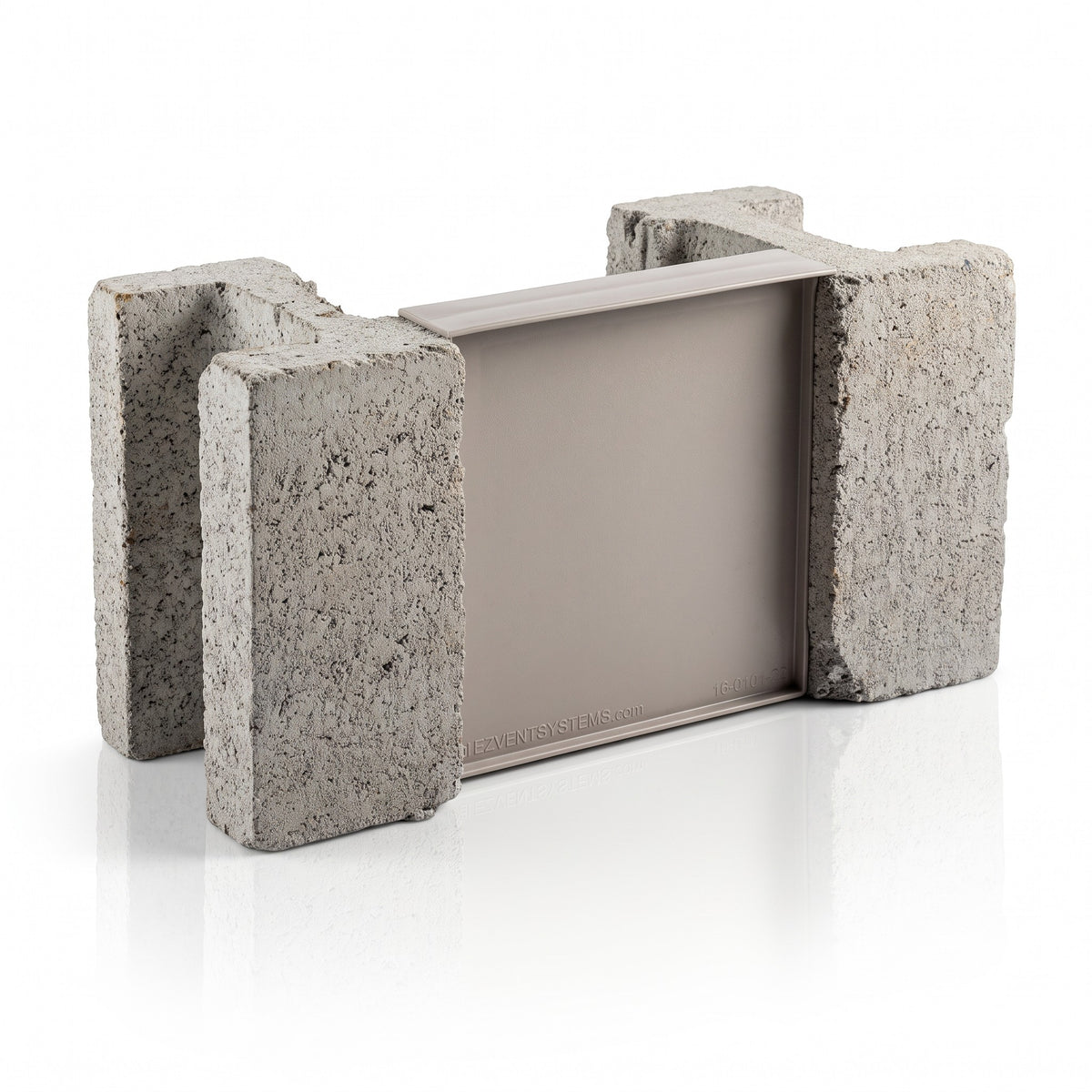 8x8 inch solid foundation plate for new construction block and poured concrete walls