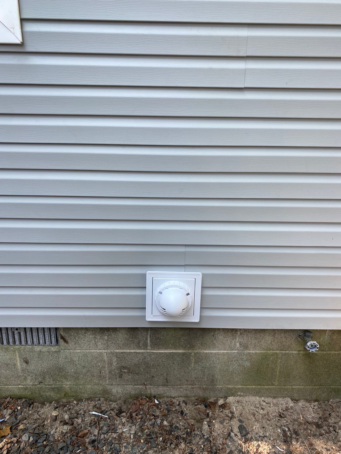 8" x 8" Wall Mount Dryer Vent Assembly