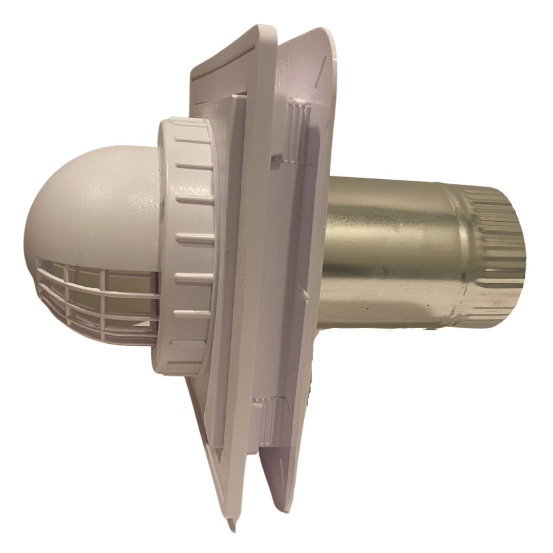 8" x 8" Wall Mount Dryer Vent Assembly